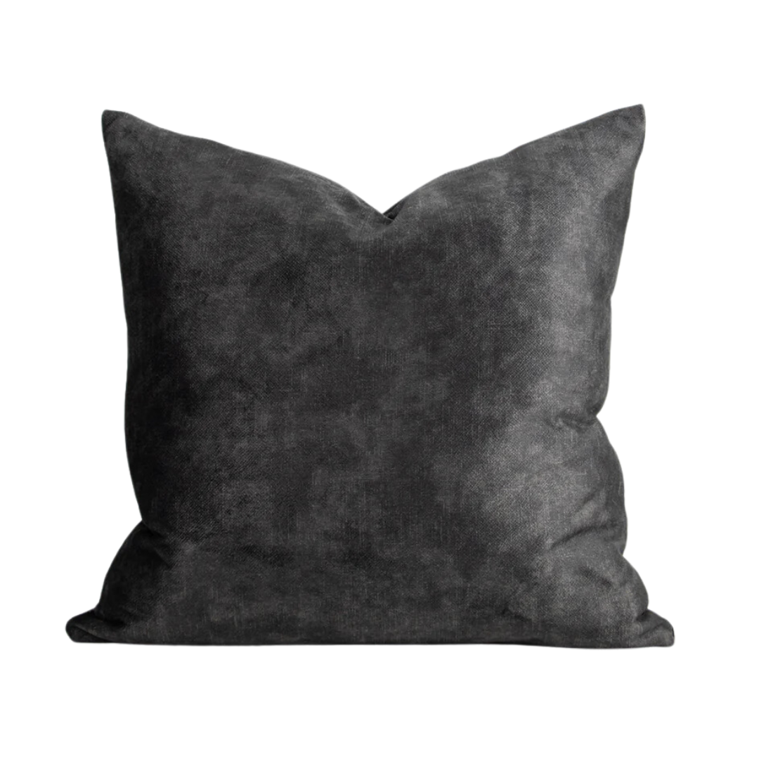 Aster Cushion Polyester Filled -  Charcoal image 0